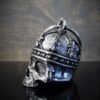 King Skull - Pewter - Motorcycle Gremlin Bell - Made In USA - SKU BB57-DS