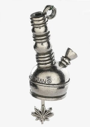 Motorcycle Guardian Bell - Made In USA - Bong Bell - Pewter - GB-BONG-BELL-DS