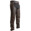 Leather Motorcycle Chaps - Men or Women - Copper - Dakota - FIM838CV-FM
