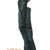 Leather Chaps - Women's - Gray - Hip Set - Stretchy Thighs - DS-485V-DS Size Chart