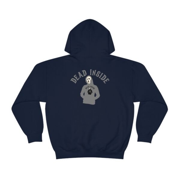 Dead Inside - Hoodie Wearing A Hoodie x4 - Unisex Heavy Blend Hooded Sweatshirt - Dark Colors