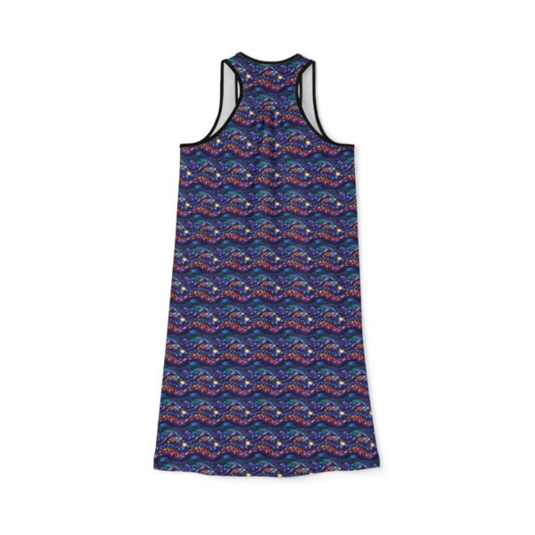 Diamond Abstract - Tiny Print - Multi Colors - Women's Racerback Dress (AOP)