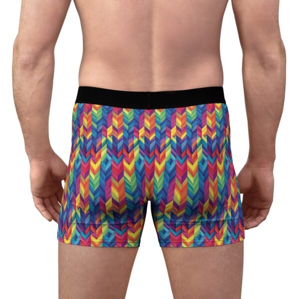 Joe's Technicolor Dream Coat Design - Rainbow Colors - Men's Boxer Briefs (AOP)