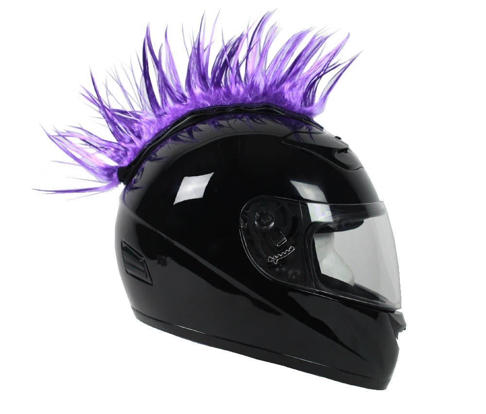 Helmet Mohawks - 4 Color Choices - Motorcycle Helmet Accessories - MOHAWK-HI