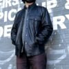 Leather Motorcycle Shirt - Men's - Up To Size 8X - Milestone - FIM403ES-FM