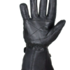 Leather Gloves - Men's - Cold Weather Riding - Gauntlet Gloves - Premium - GL2066-11N-DL