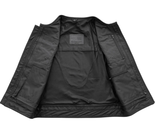 Leather Motorcycle Vest - Men's - Premium - Unbeatable - FIM676CDM-FM