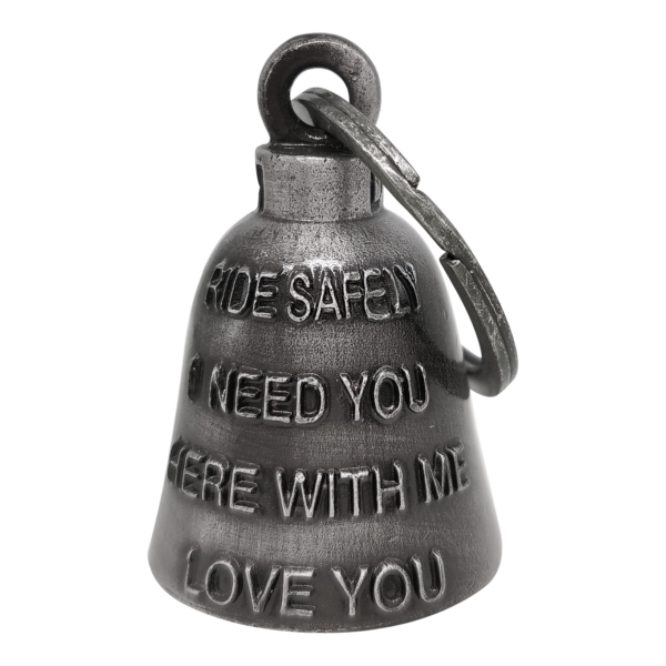 Motorcycle Ride Bell - 3D - Ride Safely - Spirit Bell - Gremlin - DBL66-L-DL