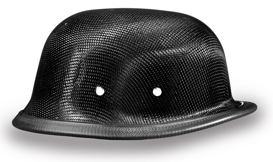 Novelty Motorcycle Helmet - Real Carbon Fiber - German - 2004G-DH