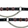 Pair of Biker Boot Chains - Fire Department - Motorcycle - BC16-DL