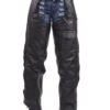 Leather Motorcycle Chaps - Braid Design - Men or Women - C326-01-CN-DL