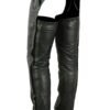 Leather Chaps - Deep Pocket - Unisex - Big - Up To 5XL - DS405-DS