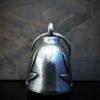 Bud Leaf - Pewter - Motorcycle Spirit Bell - Made In USA - SKU BB113-DS