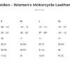 Leather Motorcycle Jacket - Women's - Mandarin Collar - Maiden - FIL162NTCZ-FM