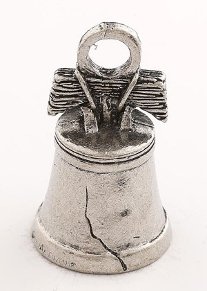 Liberty Bell - Let Freedom Ring - Pewter - Motorcycle Guardian Bell® - Made In USA - SKU GB-LIBERTY-DS