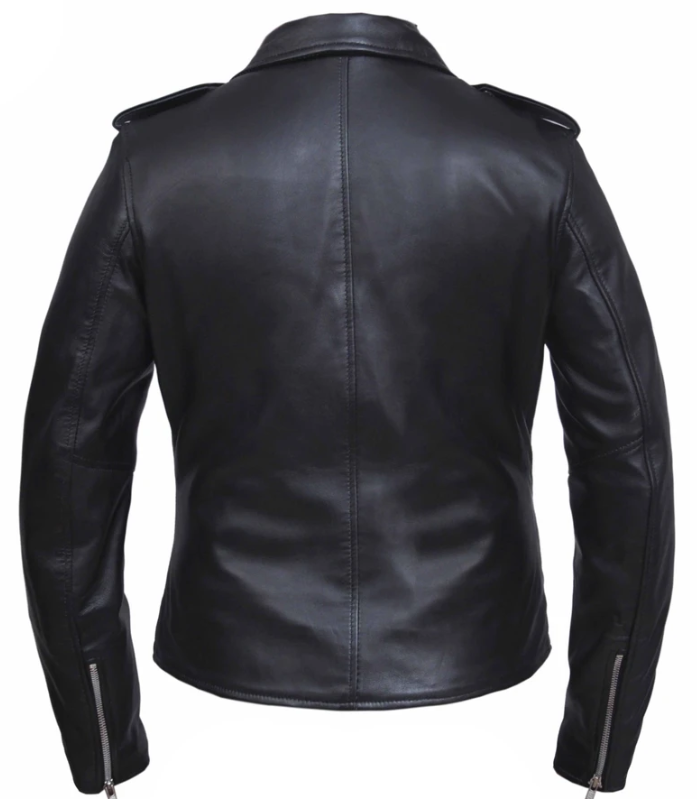 UNIK Ladies Premium Lambskin Leather Motorcycle Jacket - 6832-00-UN