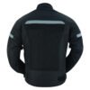 Mesh Motorcycle Jacket - Men's - Black - Up To 5XL - DS764-DS