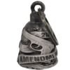 Motorcycle Ride Bell - 3D - 2nd Amendment - Spirit Bell - Gremlin - DBL7-L-DL