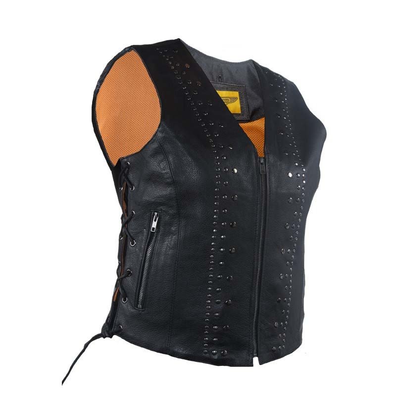 Women's Leather Vests