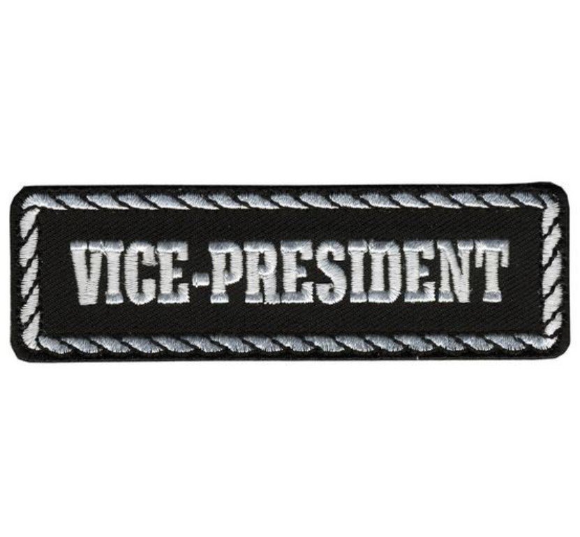 Vest Patch - Motorcycle Club Patches - Vice President - PPD1007-HI