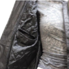Women's Leather Motorcycle Jacket With Braid and Fringe - SKU LJ246-01-DL