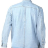 Denim Shirt - Men's - Light Blue - Snap Pockets - MJ777-DENIM-DL