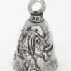 Rhino - Pewter - Motorcycle Guardian Bell® - Made In USA - SKU GB-RHINO-DS