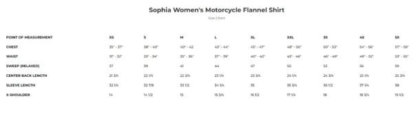 Flannel Motorcycle Shirt - Women's - Armor Pockets - Sophia - Gun Pockets - Up To Size 5XL - Black Gray Plaid - FIL302FNL-FM