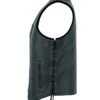 Leather Motorcycle Vest - Men's - 10 Pockets - Utility - Up To 8XL - DS100-DS