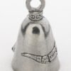 Freight Train - Pewter - Motorcycle Guardian Bell® - Made In USA - SKU GB-FREIGHT-TR-DS