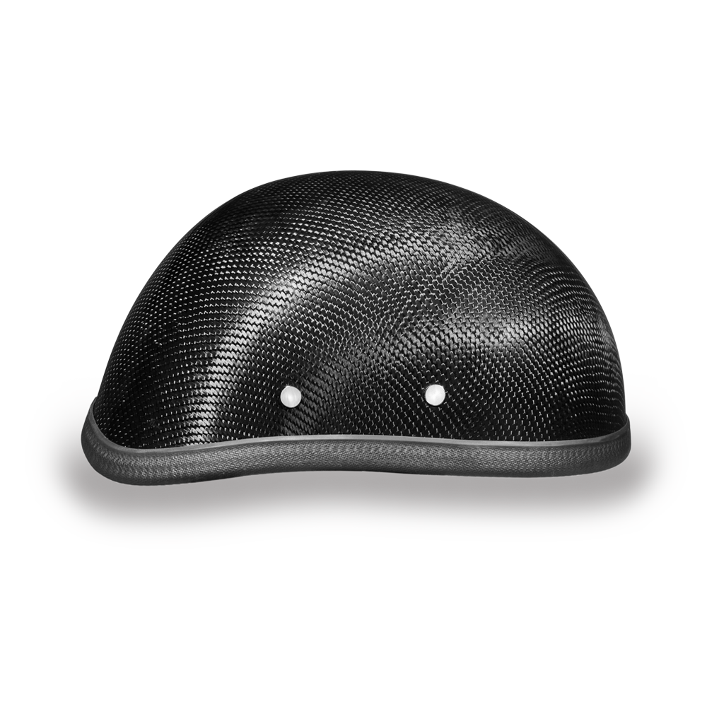 Novelty Motorcycle Helmet - Real Carbon Fiber - Eagle Shorty - 2002G-DH