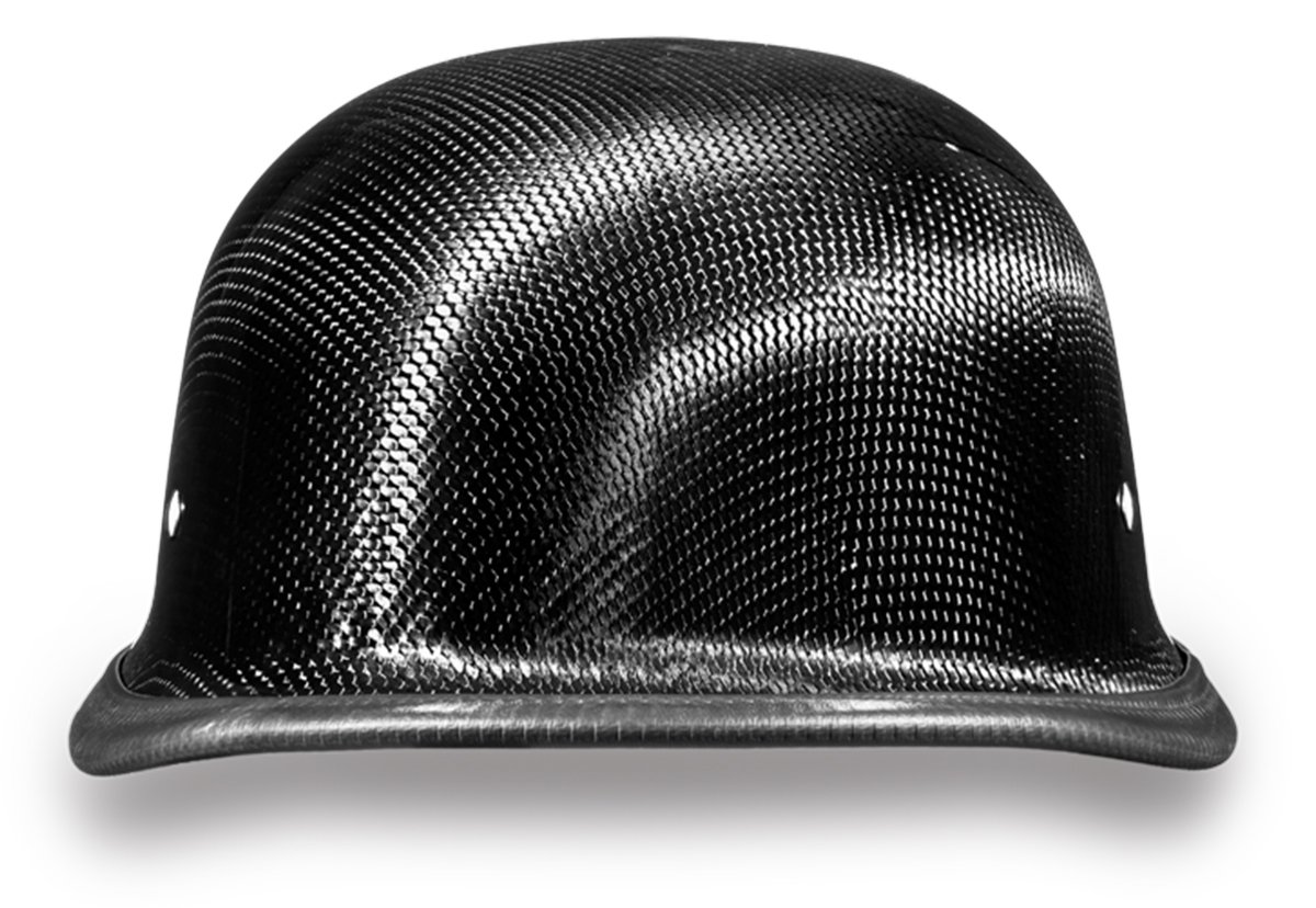 Novelty Motorcycle Helmet - Real Carbon Fiber - German - 2004G-DH