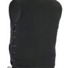 Denim Motorcycle Vest - Men's - Upgraded Gun Pockets - Up To 12XL - DM978-DS