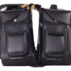 Saddlebags - PVC - Throwover - Pockets - Motorcycle - SD4085-NS-PV-DL