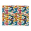 Oil Painting Kittens - 3 Different Sizes - Multi Colors - Arctic Fleece Blanket