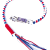 Get Back Whip - Red White and Blue Leather - GBW11-DL