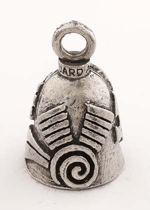 Chinese Dragon - V-Twin - Pewter - Motorcycle Guardian Bell - Made In USA - SKU GB-CHINESE-DRAG-DS