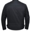 Men's Nylon Textile Jacket With Gray Stripe - SKU K-2146-18-UN