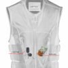 Leather Motorcycle Vest - Men's - Updated SWAT Team - Up To 8XL - DS007-DS