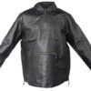 Leather Shirt - Men's - Pullover - Zipper Sides - MJ770-DL