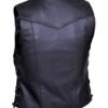 Leather Vest - Women's - 10 Pocket - Side Laces - 2675-00-UN
