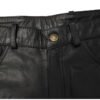 Leather Chap Pants - Men's - Side Zipper - Motorcycle - C1002-88-DL