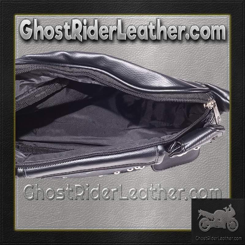 Motorcycle Magnetic Tank Bag with Studs - TB3038-PV-DL