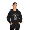Dead Inside - Hoodie Wearing A Hoodie x4 - Unisex Heavy Blend Hooded Sweatshirt - Dark Colors